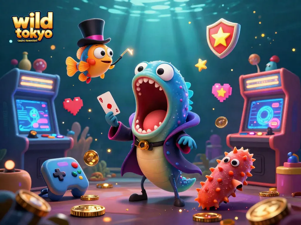 Experience wild tokyo casino recensioni in a vibrant underwater scene filled with dynamic gaming action.